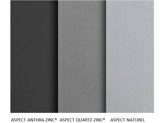 Altema - BANDE DE DOUBLIS OU A OURLET - ZINC ANTHRA - DEV.200 MM - LG.2 ML  - EP.0,65 MM - B14