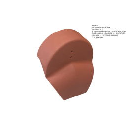 fronton-rive-ronde-p-modele-fait-conique-ak172-rouge|Fixation et accessoires tuiles