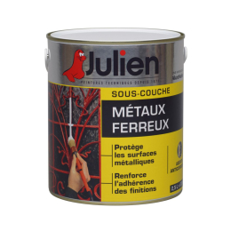 julien-j5-metaux-ferreux-2-5l-blanc-mat-5108090|Préparation des supports, traitement des bois