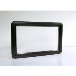 hublot-rectangulaire-370x235mm-pour-porte-garage-noir-mpm|Grilles trappes hublots