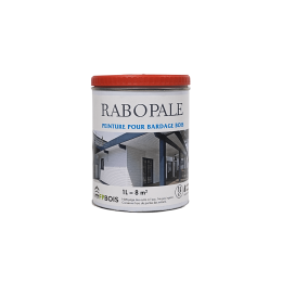 peinture-blanc-perle-1l-ral-1013-rabopale|Accessoires bardage