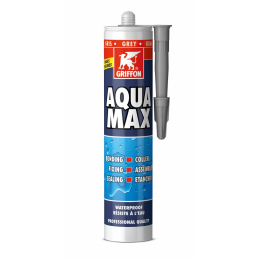 colle-montage-aquamax-grey-425g-6311697-griffon|Colles et mastics d'étanchéité