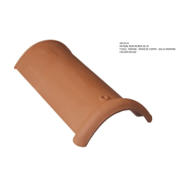 faitiere-1-2-ronde-de-50-monier-ar134-brun-vieilli|Fixation et accessoires tuiles