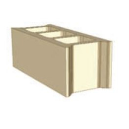 bloc-beton-lisse-ton-pierre-200x200x500mm-tartarin|Blocs béton (parpaings)