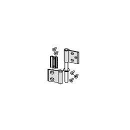 paumelle-pour-porte-bois-blanc-jeu-de-3-uni-dj3pbob01-abcd|Accessoires et mise en oeuvre cloisons