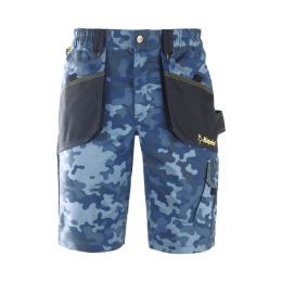 short-slick-camouflage-bleu-taille-s-kapriol|Vêtements de travail