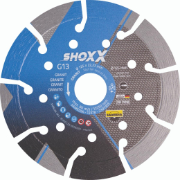 disque-diamant-granit-shoxx-g13-d125-300105-samedia|Consommables outillages portatifs