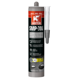 smp-300-gris-enduit-etanche-eau-air-cart-290ml-7001082-griff|Colles et mastics d'étanchéité