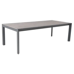 table-royal-opera-aluminium-plateau-ceramique-2-4x1-34|Mobilier de jardin