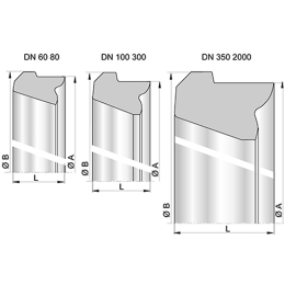 joint-standard-eau-epdm-dn300-pam|Raccordements et sectionnements