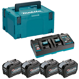 pack-4-batteries-bl4080f-dc40rb-makpac3-1910a8-3-makita|Batteries, piles et chargeurs