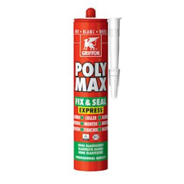 thermo-box-12-polymax-fix-seal-blanc-6315430-griffon|Colles et mastics d'étanchéité