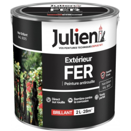 julien-fer-anti-rouille-noir-brillant-2l-5695927|Préparation des supports, traitement des bois