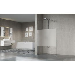 paroi-fixe-giada-h160-verre-blanc-transp-6mm-novellini|Parois de douche