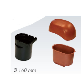 durovent-kit-ventilation-d160-hte-performance-monier-rose|Fixation et accessoires tuiles