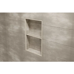 tablette-niche-floral-shelf-n-300x87-alu-struc-ivoire|Accessoires salle de bain