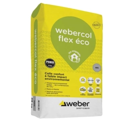 mortier-colle-carrelage-webercol-flex-eco-25kg-sac-blanc|Colles et joints