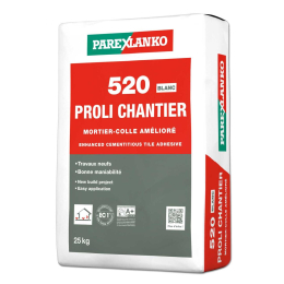 mortier-colle-carrelage-prolichantier-520-blanc-25kg-sac|Colles et joints