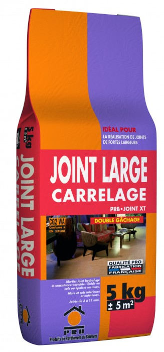 joint carrelage prb joint large xt 5kg/sac beige