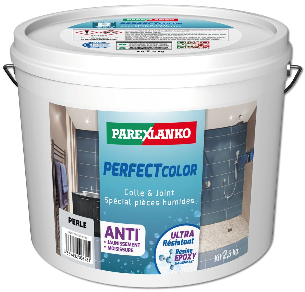 joint carrelage epoxy perfect color 5kg/kit perle
